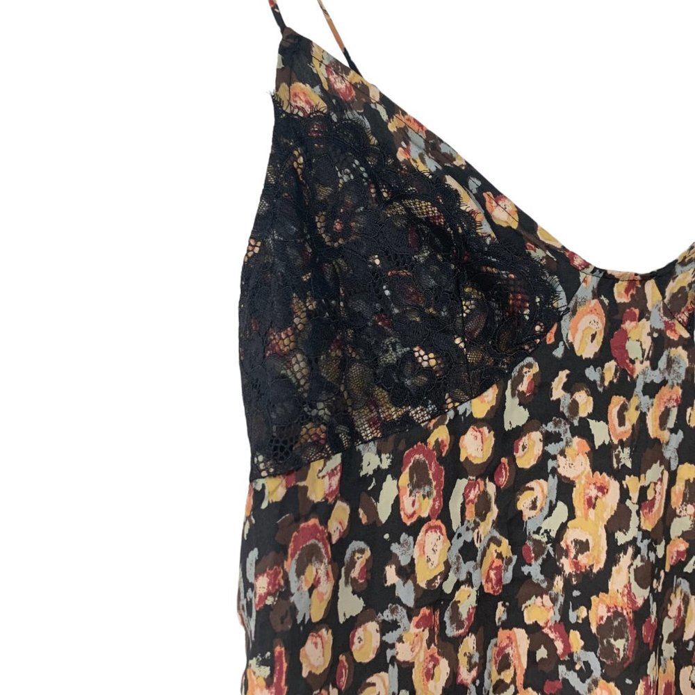 Free People Women's Cami Sleeveless Little Dreams Camisole Tank Top Black Small - Picture 4 of 10